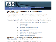 Tablet Screenshot of falcon80.com
